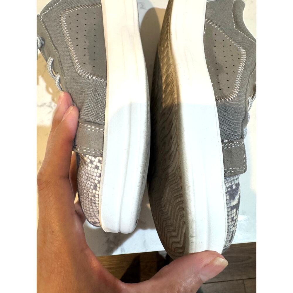 Heydude Karina Sneakers "Silver Python" size 10 n… - image 9